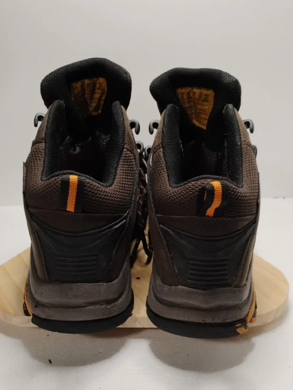 Skechers Brown and Black Steel Toe Men’s Work Boots